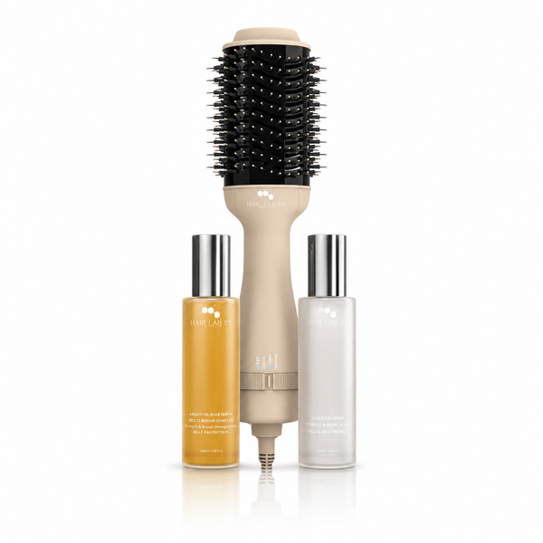 PRO BEIGE HAIR BRUSH SET